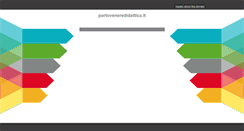 Desktop Screenshot of portoveneredidattica.it